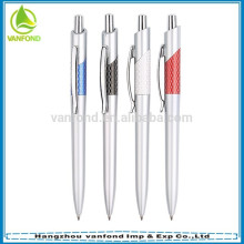 Promotion silver plastic tube executive advertising pen